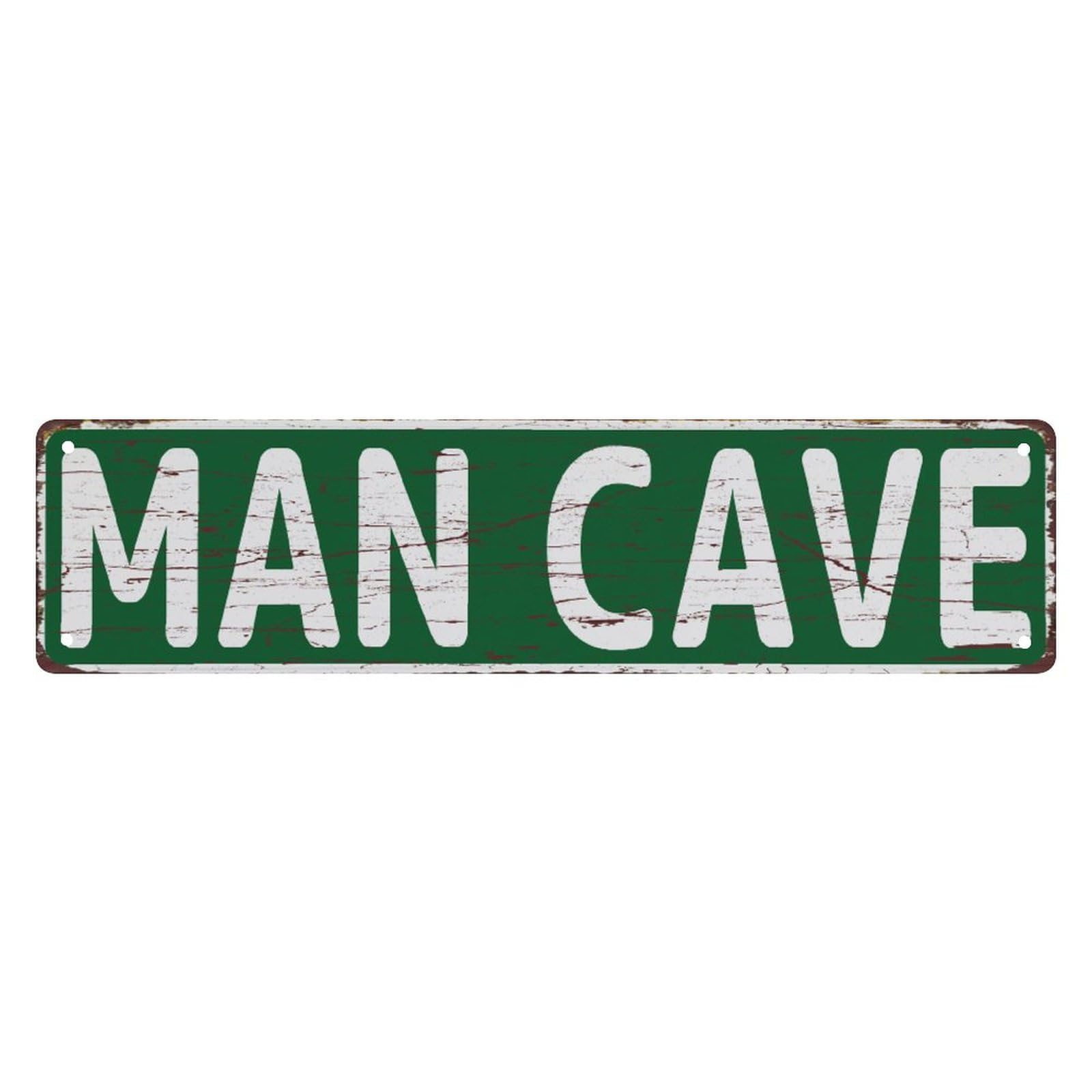 peiyeety Vintage Metal Tin Sign Decorative Wall Art Man Cave Themed Sign, Rustic Style, Durable Waterproof Rustproof, For Home, Entertainment Decor, Man Cave, Easy To Mount, 4x16 Inch