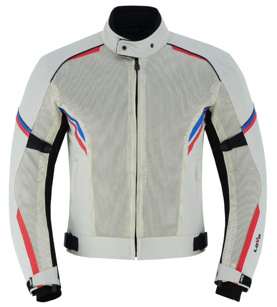 LOVO Chaqueta perforada tricapa de verano para moto (Hombre)