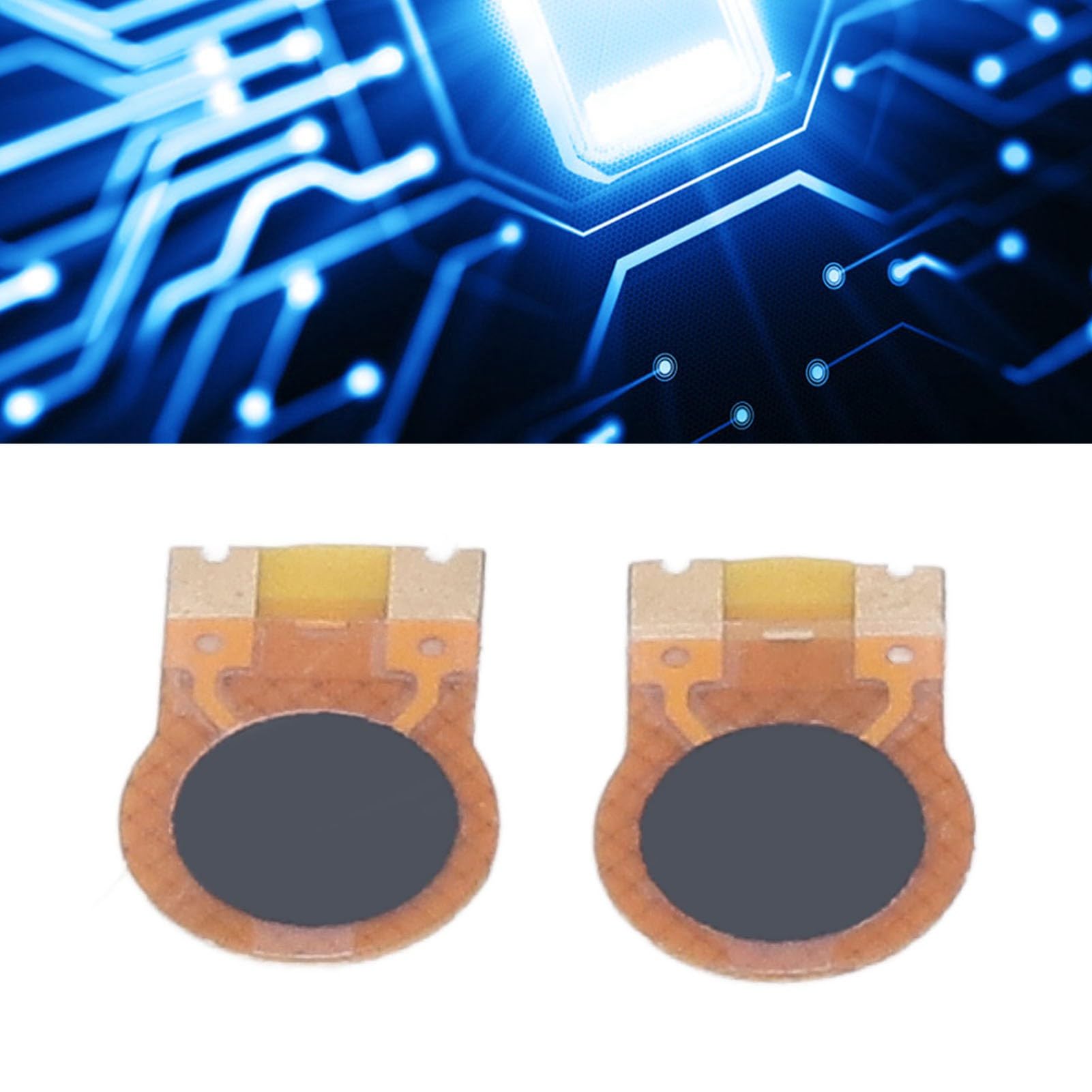 Force Sensitive Resistor, Accurate 5g to 2kg Easy to Install Pressing Quick Response Flexible Pressure Sensor for Intelligent Health