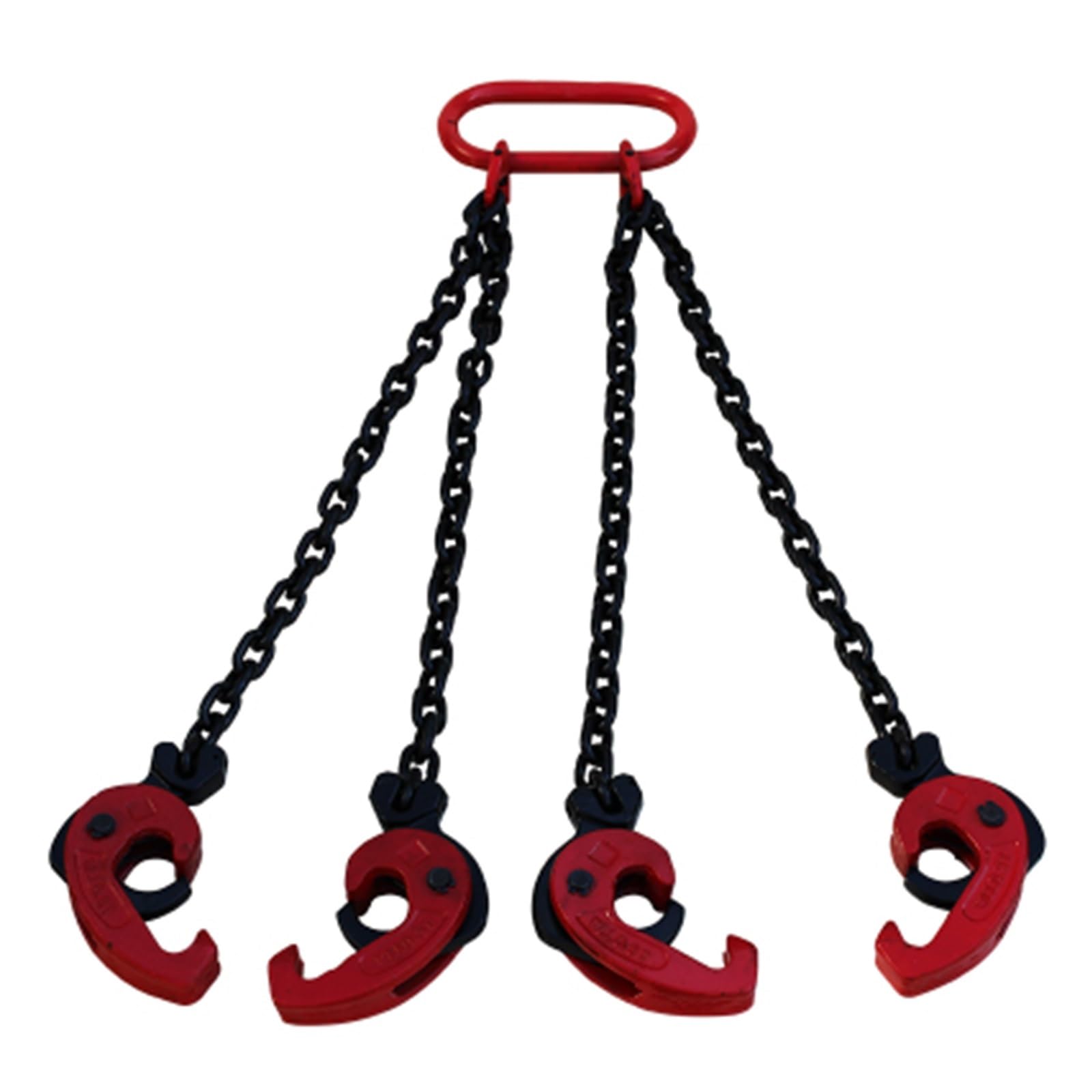 MYUYEE Chain Hoist, Chain Sling,1Ton -2Ton Iron Oil Drum Lifter, Clamp Plastic Bucket Barrel Tank Can G80,Flexible Enough (40020041 2T 1 Ton)