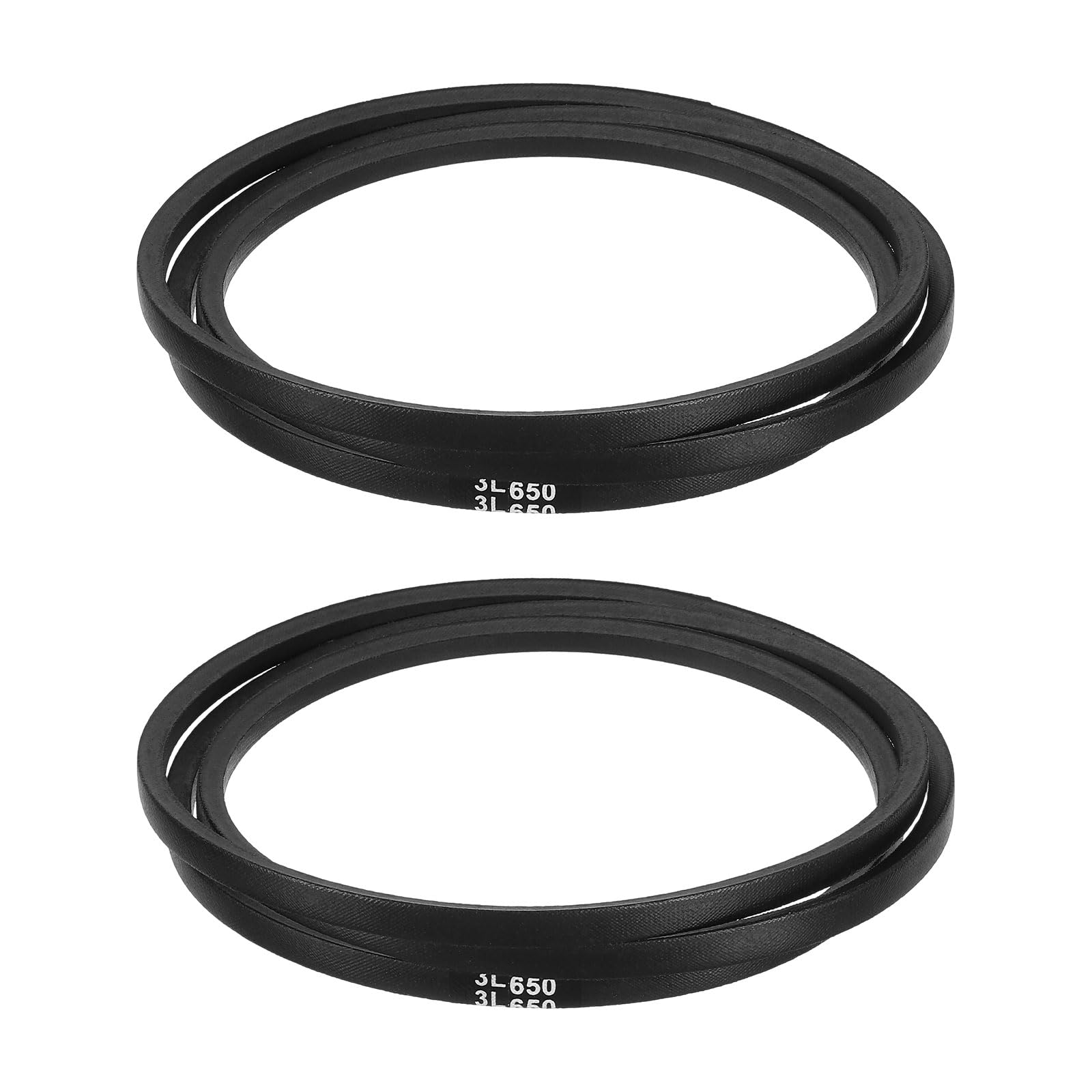 uxcell 3L240 Classic Wrapped Rubber V-Belt, 24"(610mm) Outside Circumference, 3L Profile V Belt 3/8" Width 7/32" Height — view 87