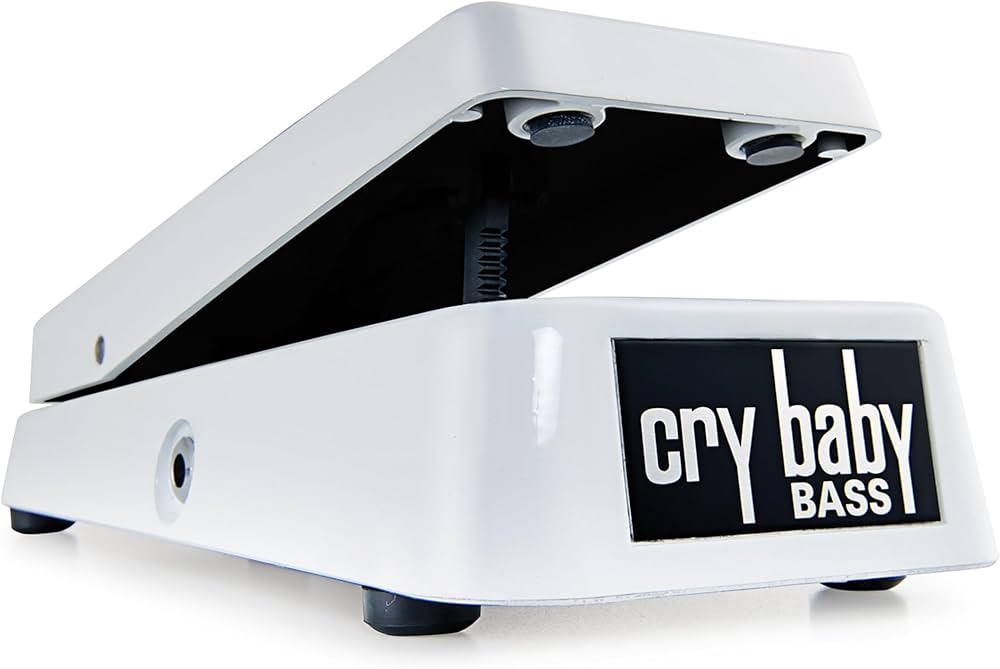 Pedal para Contrabaixo Cry Baby Bass Wah Branco 105-Q