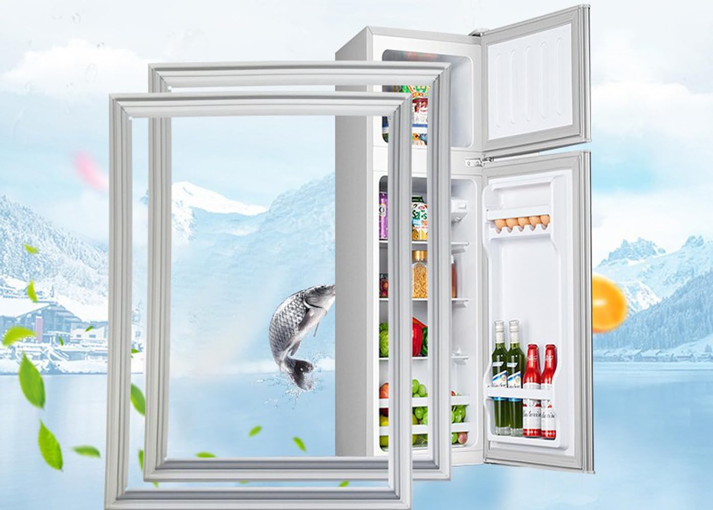 Guarnizione Porta Frigo 1713X558 Frigo Iarp 3186719 New Di.Gi.T. Service SRLS Guarnizione Porta Frigo 1713X558 Frigo Iarp 3186719 New Di.Gi.T. Service SRLS