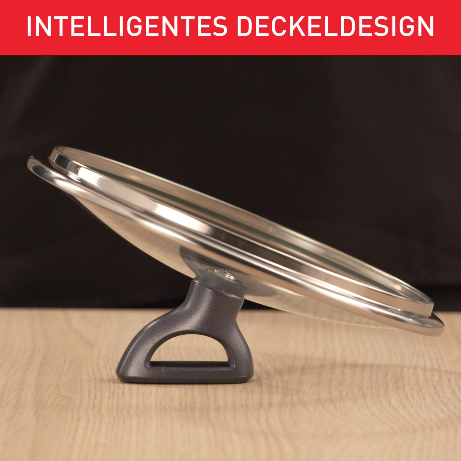 Tefal Daily Cook 11-tlg. Kochgeschirr-Set Edelstahl – Töpfe & Pfannen mit Glasdeckel, Induktion geeignet, für alle Herdarten, Antihaft, spülmaschinengeeignet, backofengeeignet, G713SB