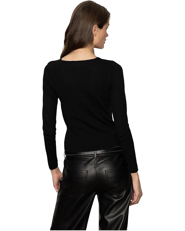 Sanctuary Long Sleeve Shoulder Twist Top - #3 of 5