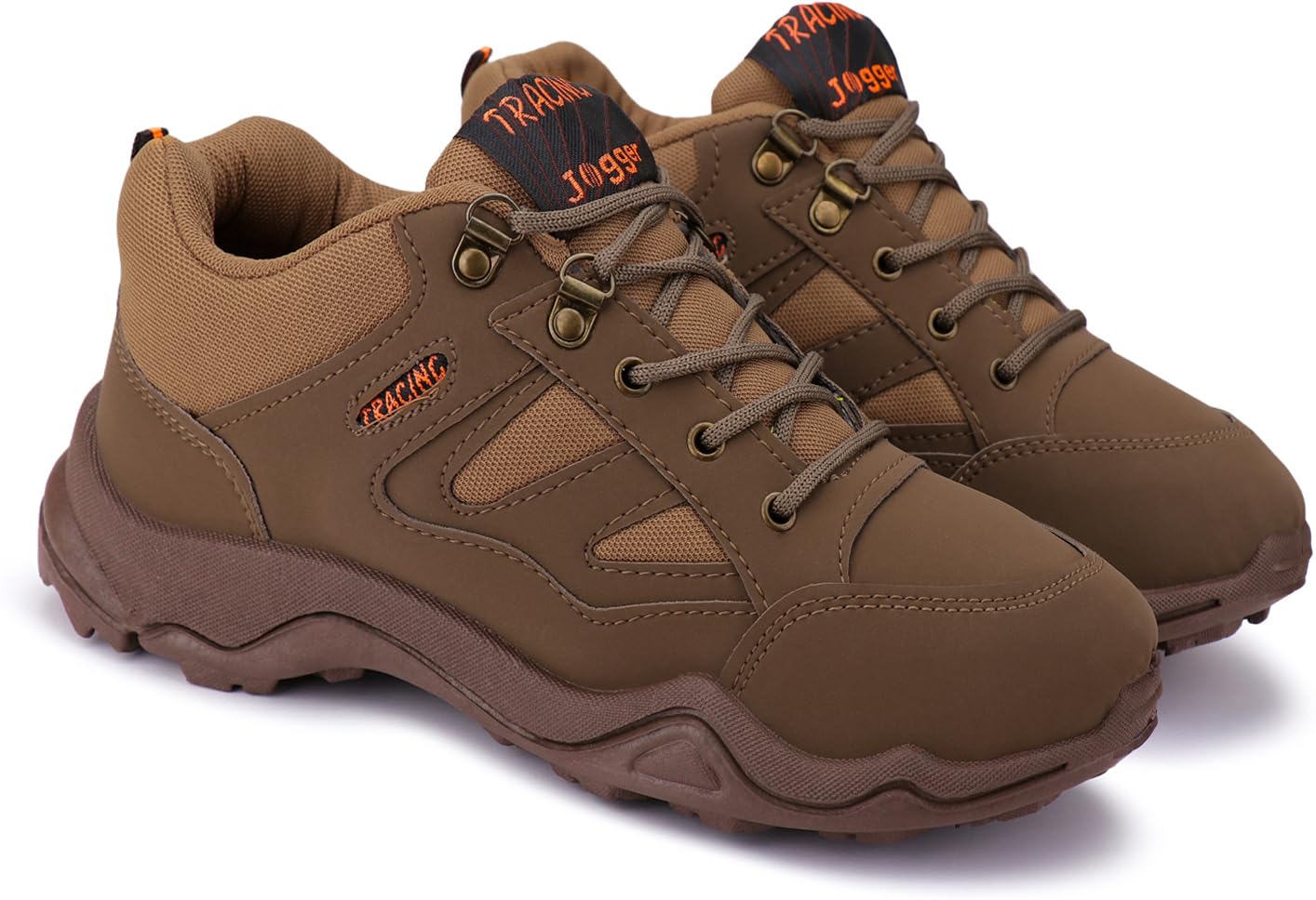 WORLD WEAR FOOTWEAR Soft, Comfortable & Breathable Nappa Leather Lace-Ups Sports Rock Climbing MensShoe_Brown_AF_9584-9 (B0CFVW7DSR) Amazon Price History, Amazon Price Tracker