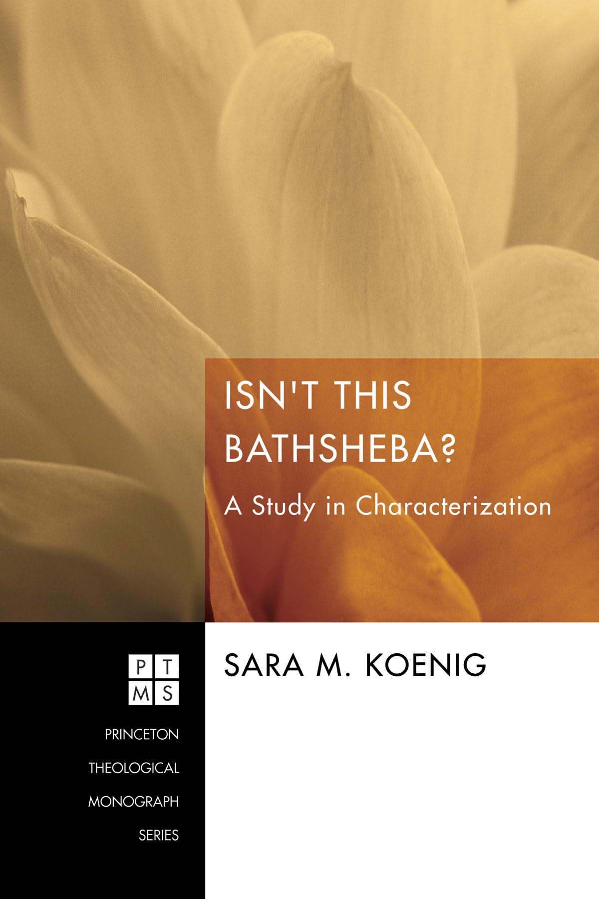 Isn't This Bathsheba?: A Study in Characterization: 177 (Princeton Theological Monograph)