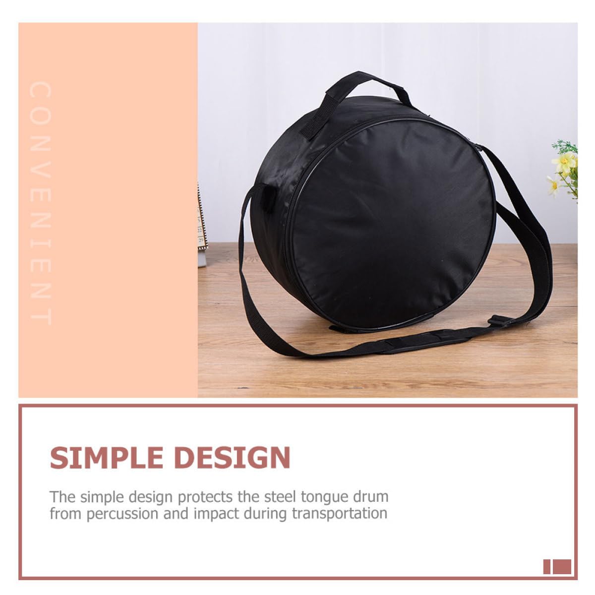 Bolsa de Transporte Instrumento de Lengüeta de Acero para 8 Pulgadas