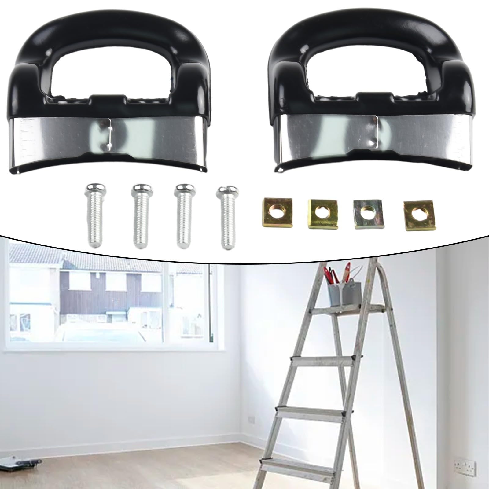 Mobestech Lot De 4 Poignées Latérales Amovibles En Plastique