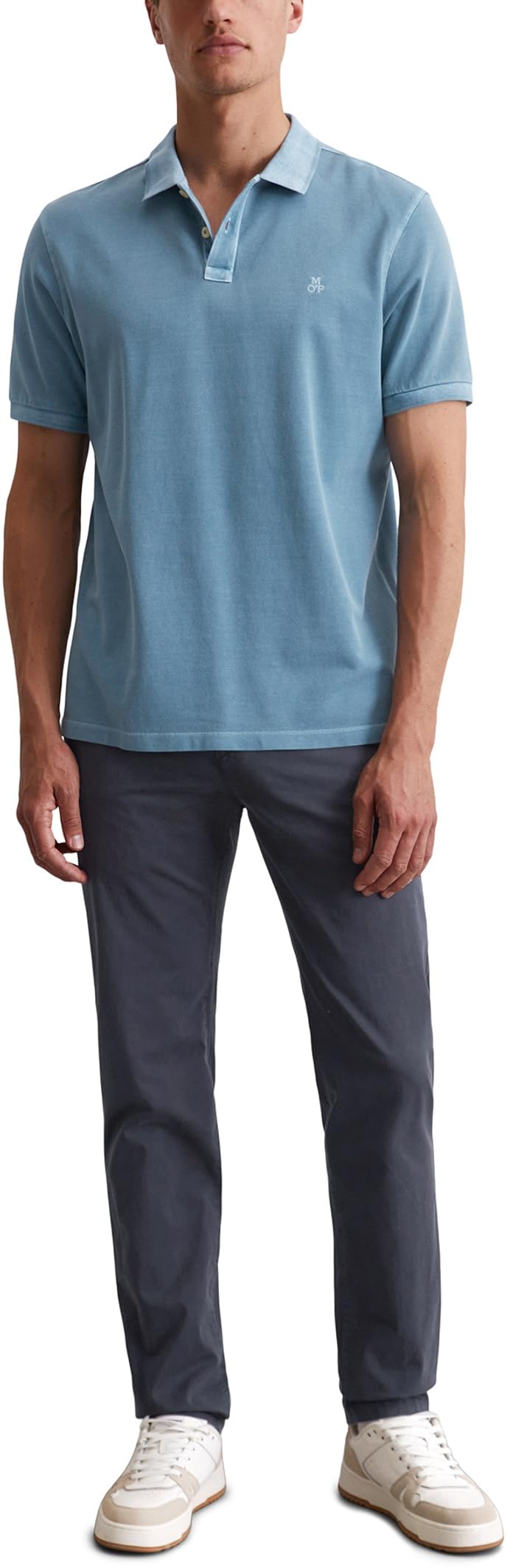Marc O'Polo Herren M26249653190 Polohemd (1er Pack)