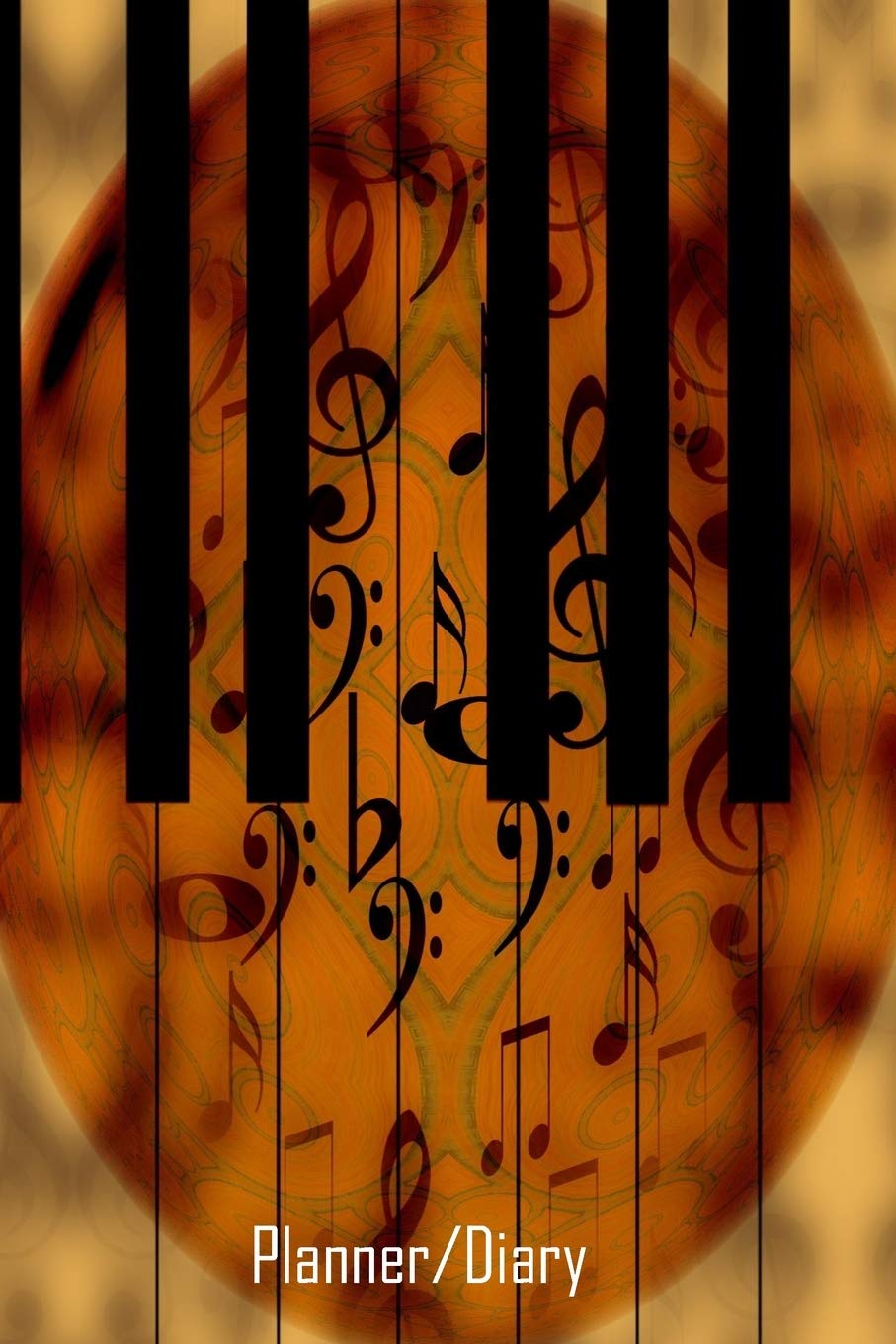 Planner/Diary: Undated Weekly Planner - Gift for Music Lover, Musician