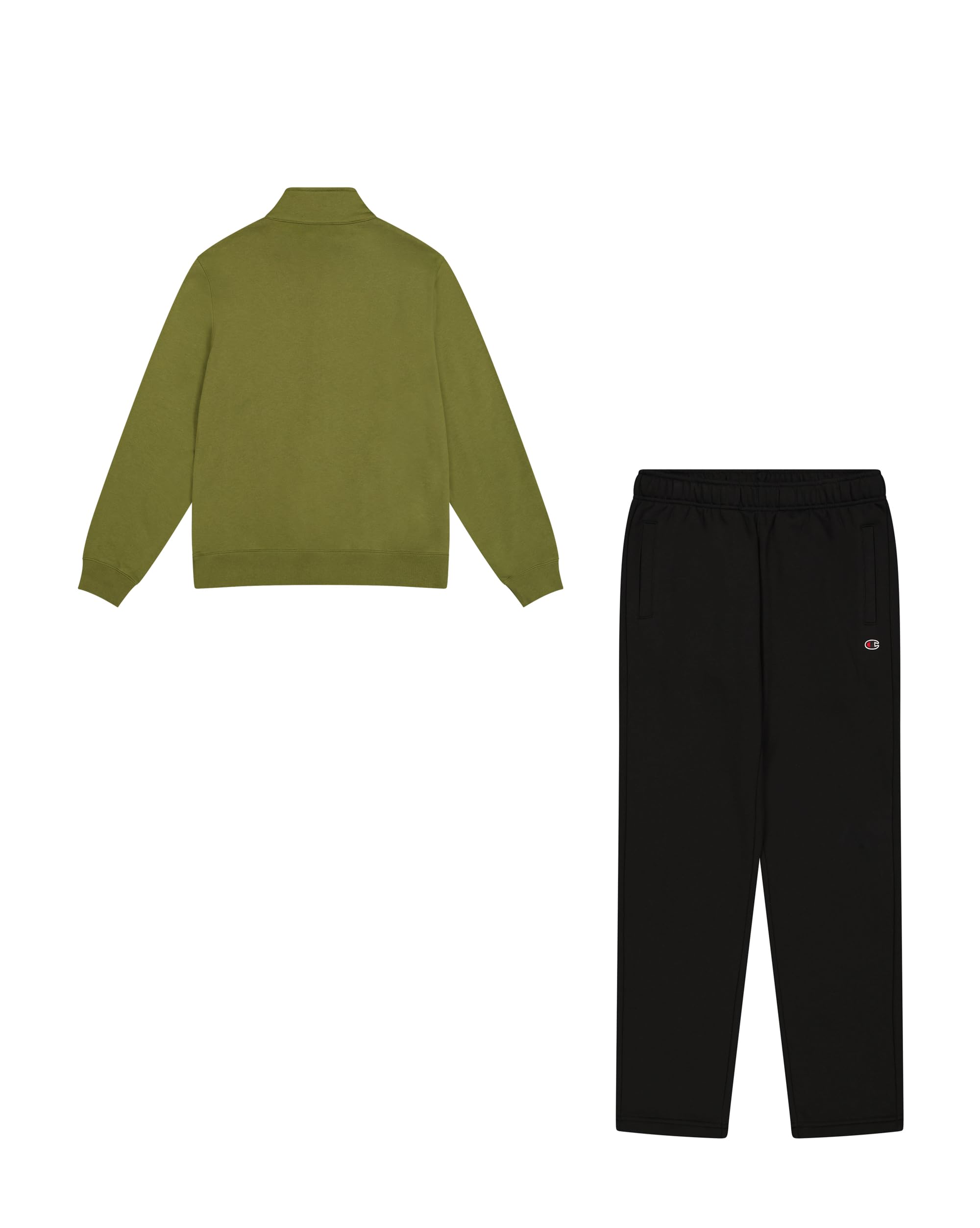 Champion Sportowy kombinezon Mężczyźni Legacy Script Shop Piping (220289) - Soft Compact Powerblend Fleece High-neck