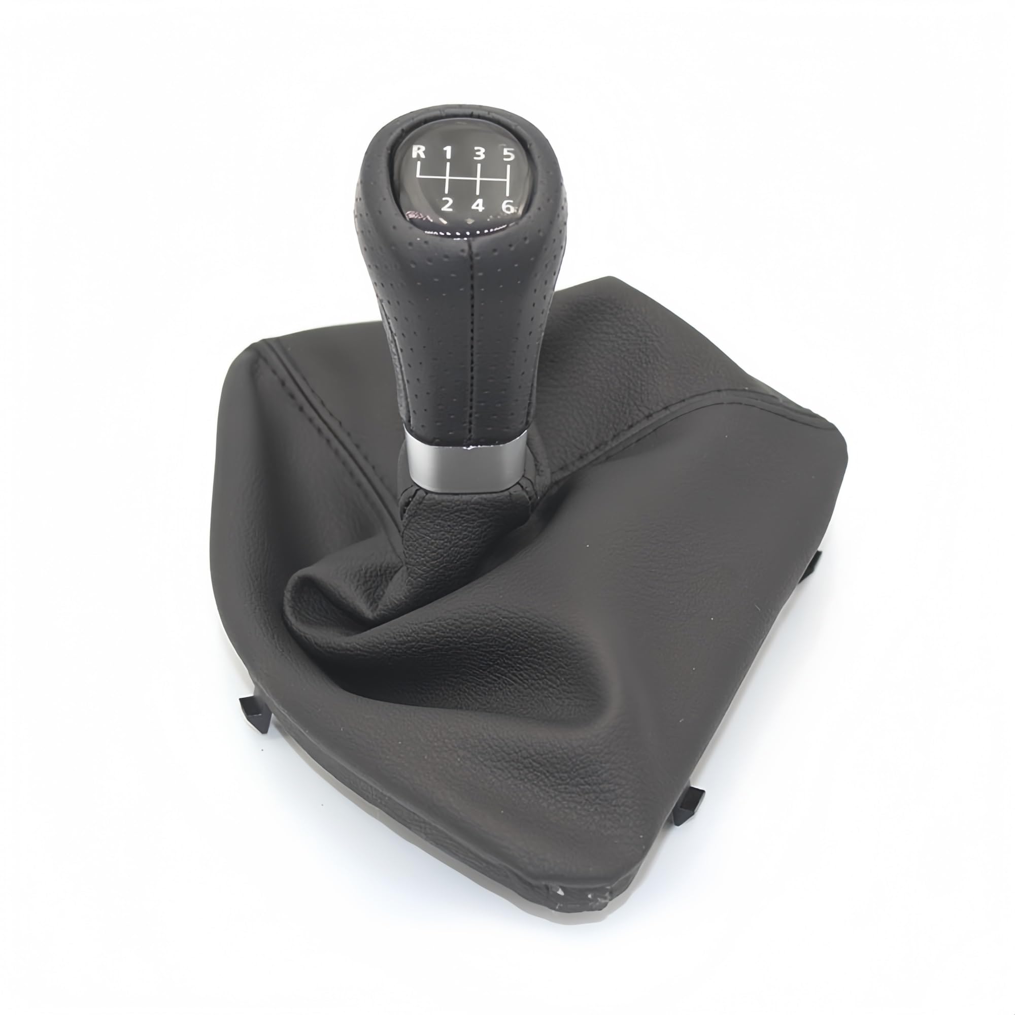 Jeocoai 6 Car Gear Knob For Bmw 1 Series E81 E82 E87 E88 2003-2013 Lhd 5 For Speed Car Gear Shift Knob Lever(6)