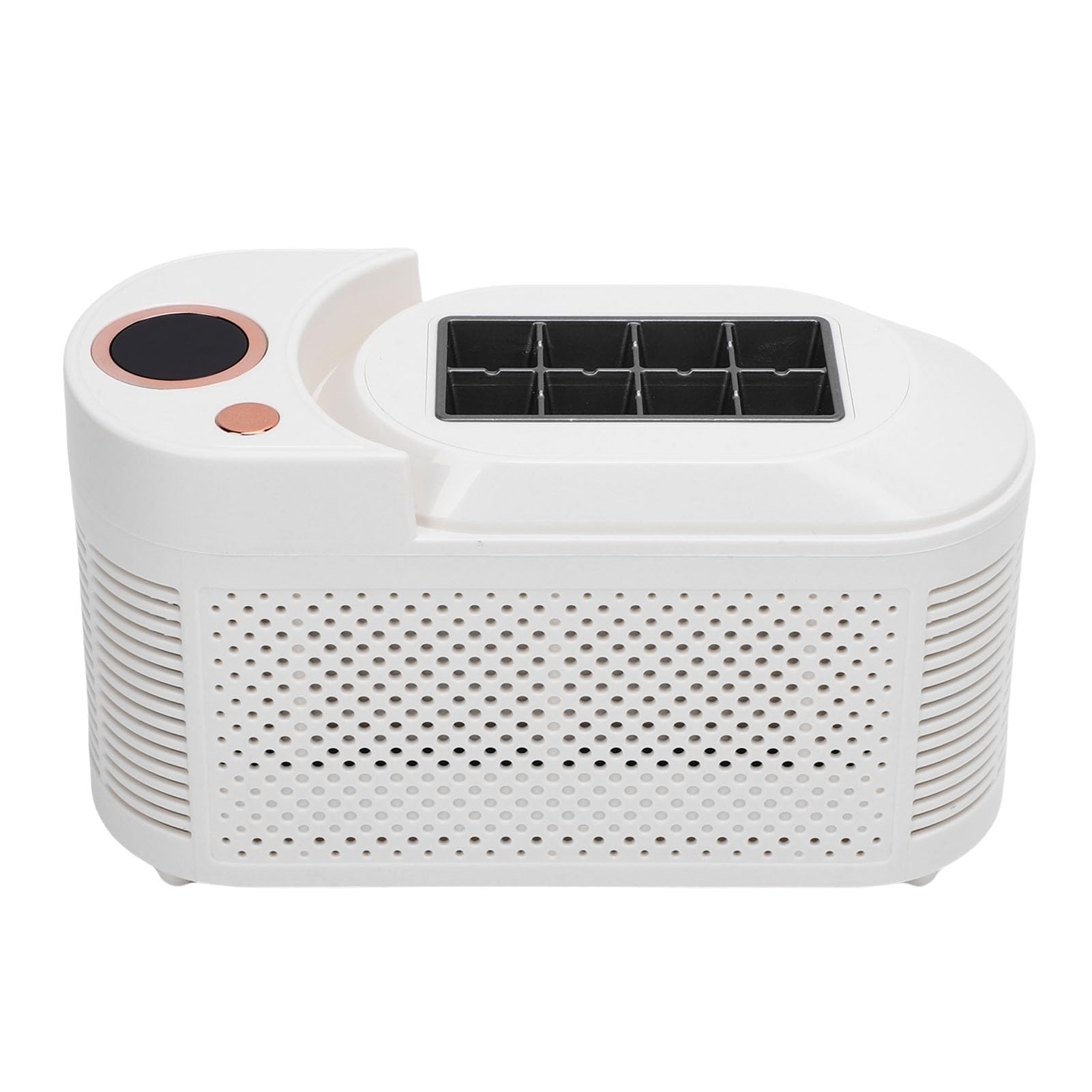 Countertop Ice Maker, 10 Min Ice Making, Portable Desktop Ice Machine Auto Ice Basket For Home Dorm Office Camping Travel, Cold Drinks (Us Plug) on Fridge.com - View 2