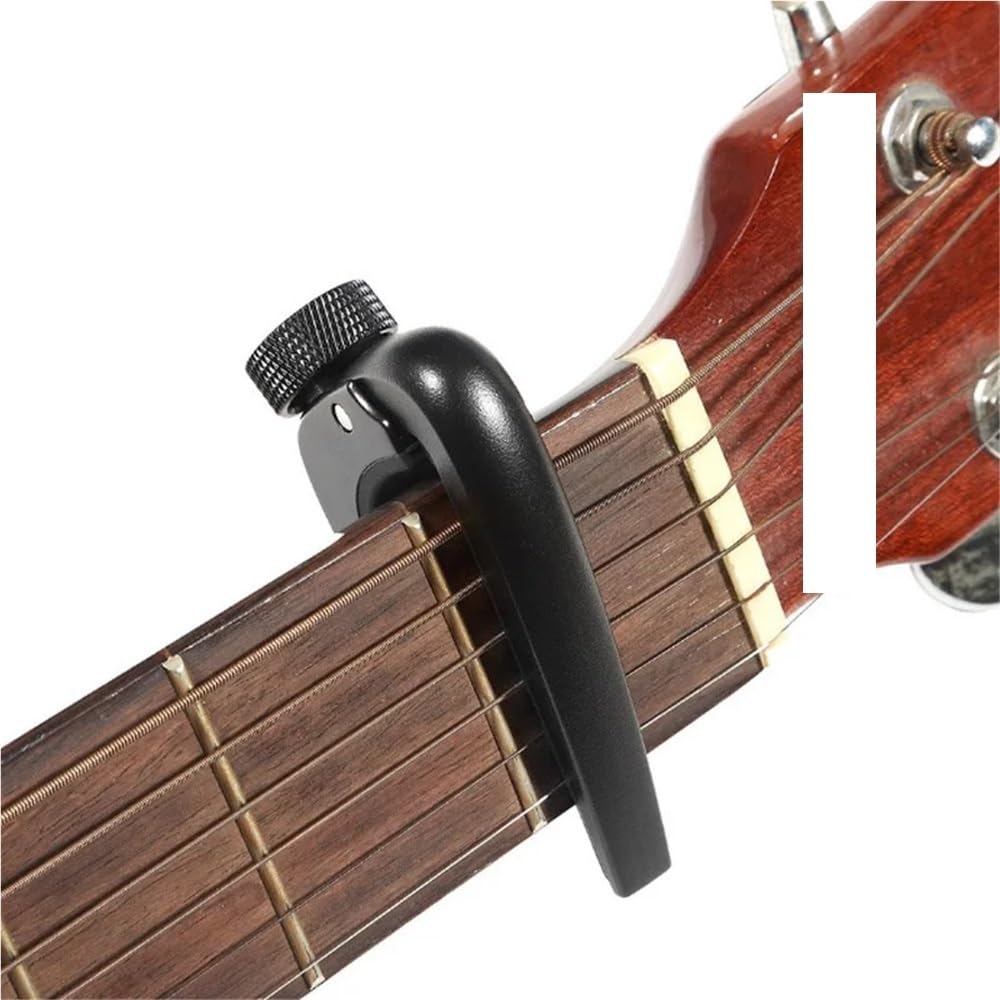 Clips de afinación de guitarra Afinador de guitarra Cejilla de guitarra Accesorios de guitarra Fácil de usar Portátil Sujeta las cuerdas de forma segura Se adapta a una amplia gama de estilos musicale