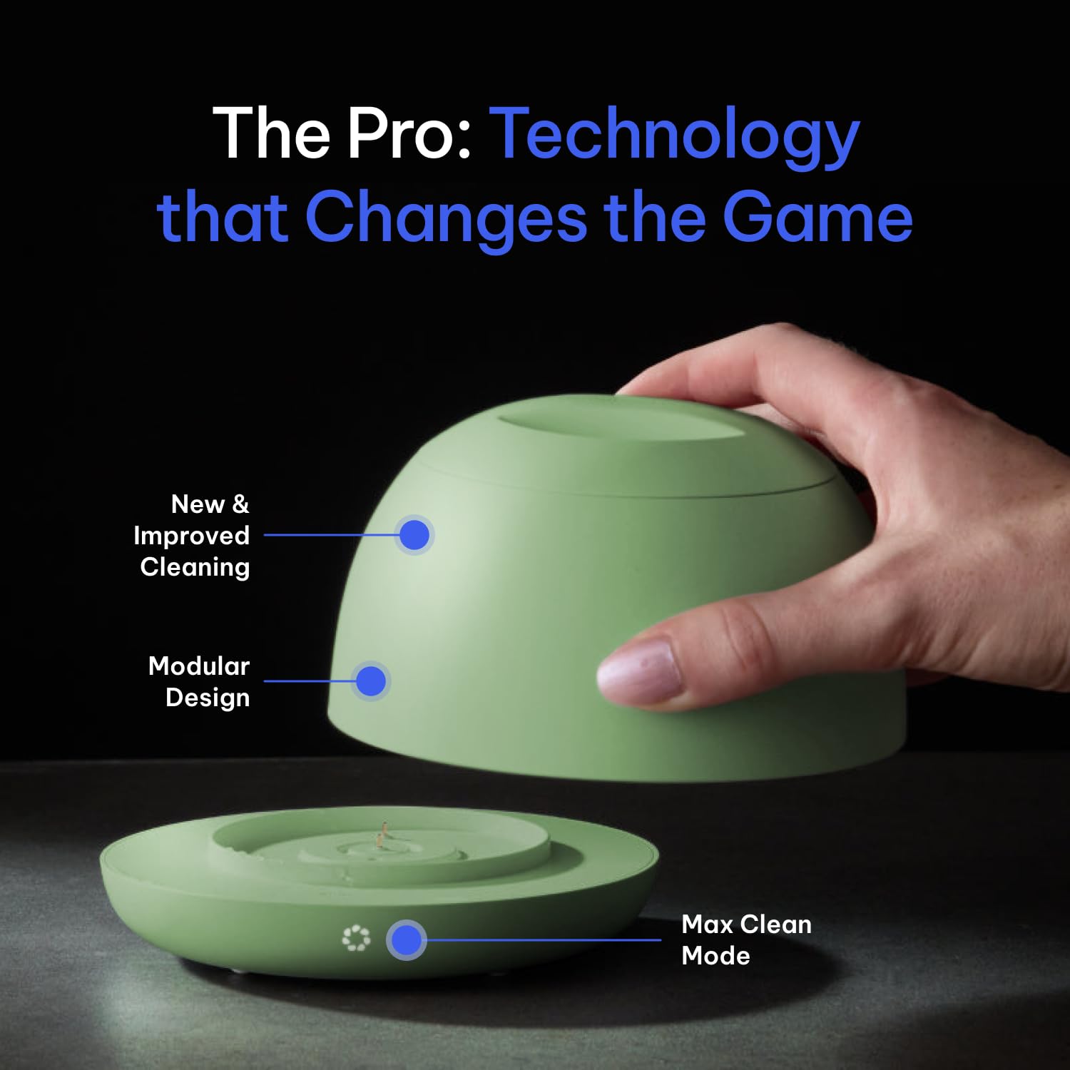 Zima Dental Pod PRO: Nuova Macchina Pulitrice ad Ultrasuoni per Apparecchi Ortodontici. Leader del Mercato, Miglior Pulitore per Allineatori, Pulitore per Bite Notturni, Pulitore per Paradenti