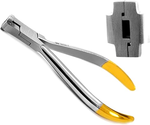 MEDSPO Alicates dentales profesionales | Alicates de ortodoncia para doblar alambre formando bucles | Removedor de soporte | Cortadores de alambre