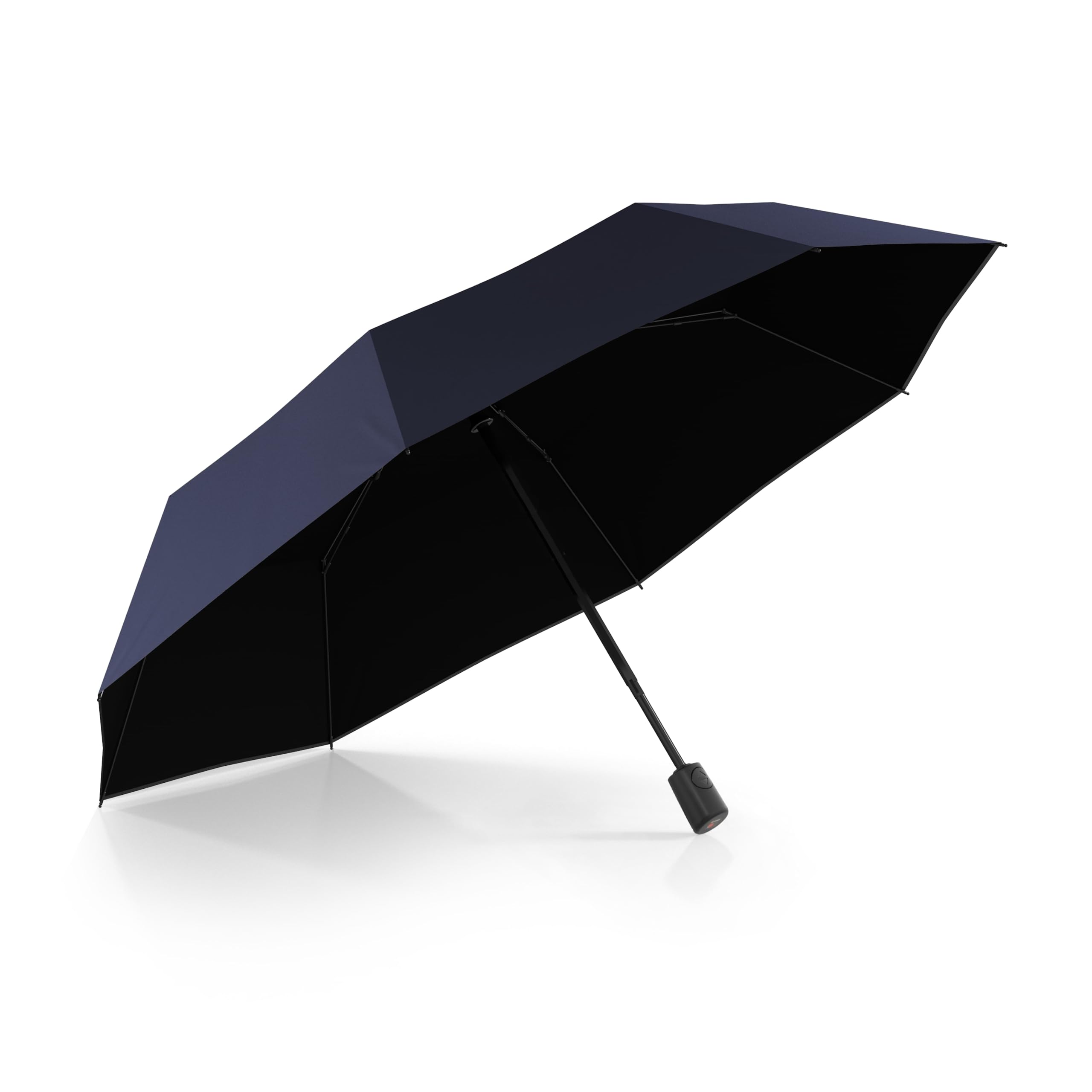 Knirps Parapluie de poche I.200 Medium Duomatic avec protection UV | avec housse | à bouton-poussoir | automatique et compact | léger et résistant au vent