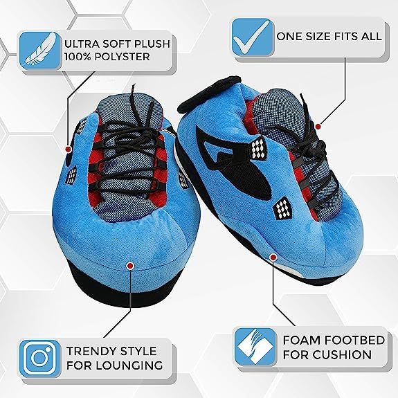 LAPRBY Sneaker Slippers Non Slip Sole Indoor House Plush Slippers Unisex Indoor Floor Cotton Shoes2