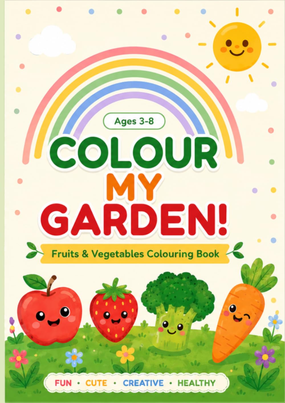 Color My Garden: Alphabets Coloring Book