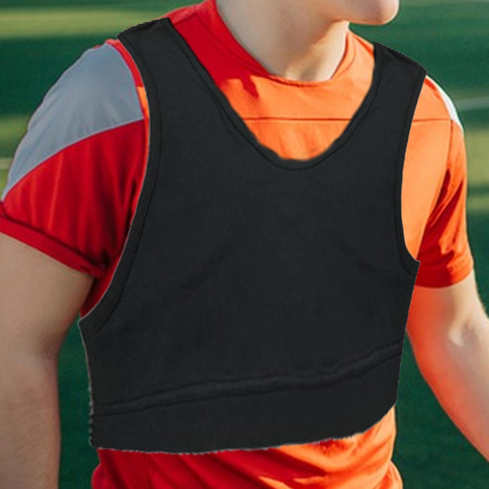 Débardeur de de Sport pour Le Football, Le Fitness - Débardeur d'entraînement Respirant - Gilet de GPS - Gilet d'entraînement de Football pour Football, Hockey