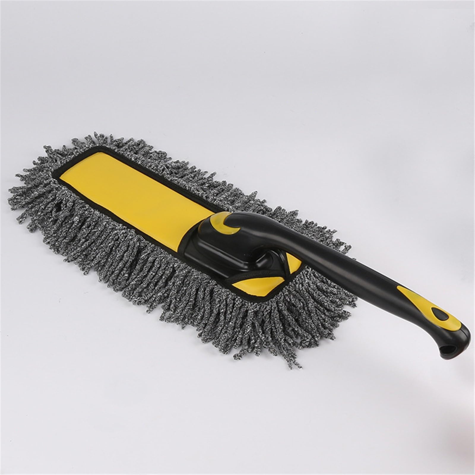 Szczotka do czyszczenia samochodu Mop do mycia samochodu obrotowa szczotka do mycia samochodu szczotka do czyszczenia wosku szczotka do mycia mopa narzędzie do czyszczenia (kolor: żółty, rozmiar: 61