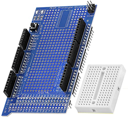 AZDelivery Prototyping Shield med Mini Breadboard för Arduino R3