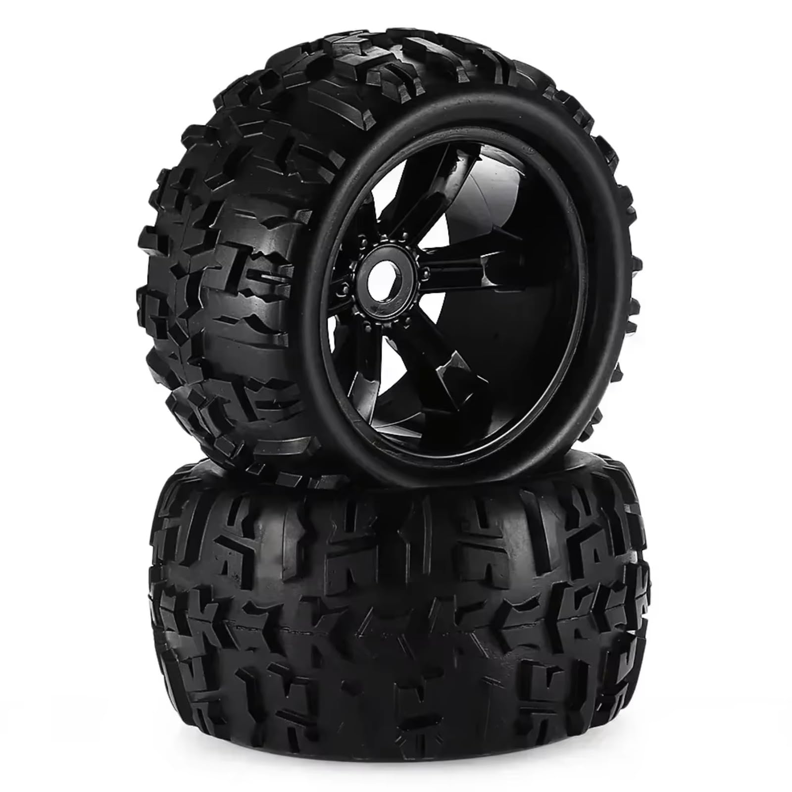 RC Coche NeumáTico Piezas Compatible con Redcat para HSP para Kyosho para Hobao para Losi 1/8 RC Off Road Piezas De Actualización De Coche Accesorios Neumáticos Rueda Hexagonal De 17mm