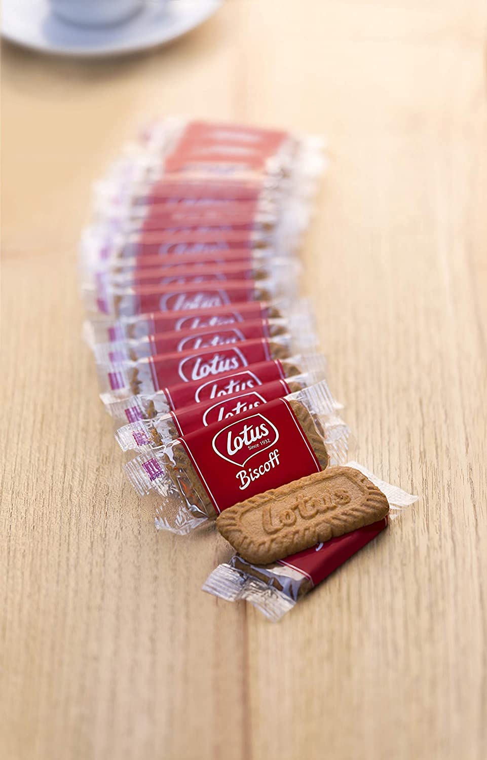 Lotus Biscoff Original Caramelised Single Biscuits Pack of 100 625G