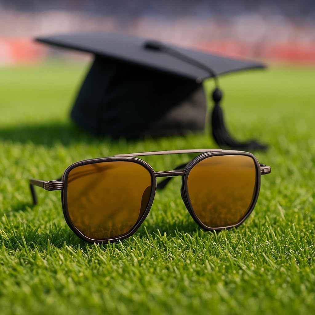 Polarized Sunglass, Retro Sunglasses Men Full Frame Sun Protection for Driving Fishing UV 400 Unisex - Image 7