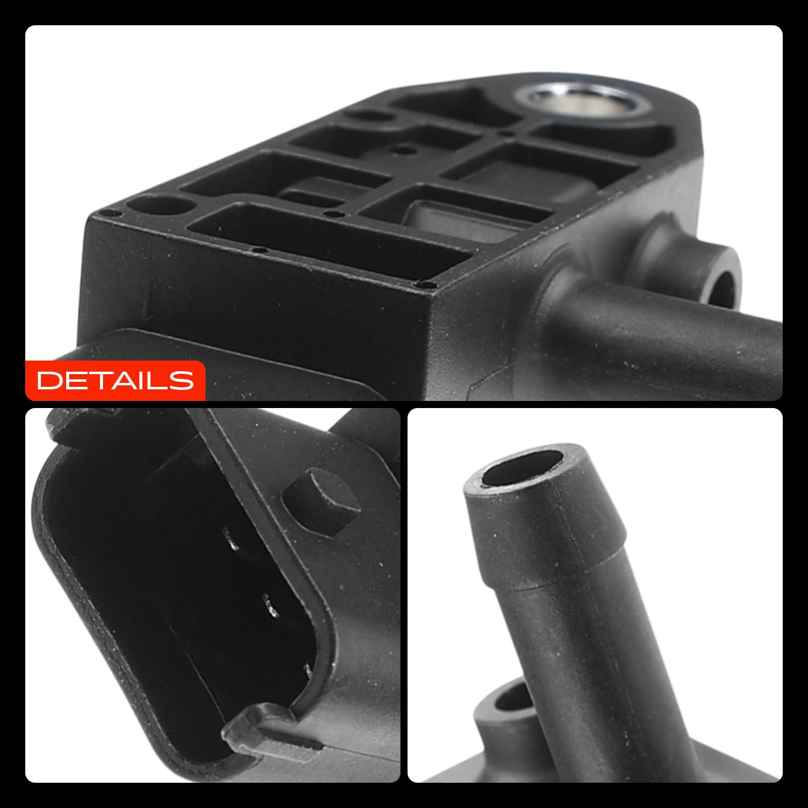 Frankberg Capteur de pression d'échappement 55198717 | Compatible avec: Corsa D S07, Idée 350, Sedici 189, Swift III EZ MZ, Astra H GTC A04, Astra H Twintop A04