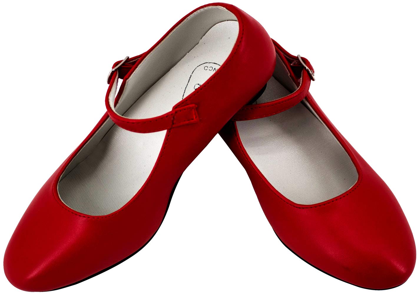 Gojoy shop- Zapato con Tacón de Danza Baile Flamenco o Sevillanas para Niña y Mujer, 5 Colores Disponibles — view 6