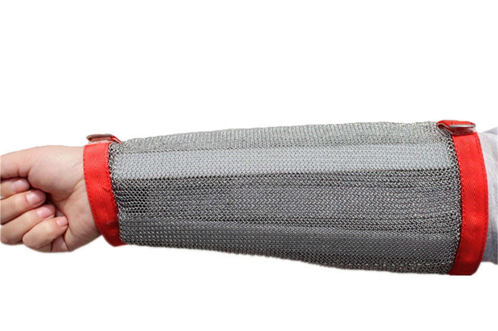 Protectores de brazos anillo acero inoxidable 304: resistentes a cortes, y explosiones, protectores autodefensa Flexible