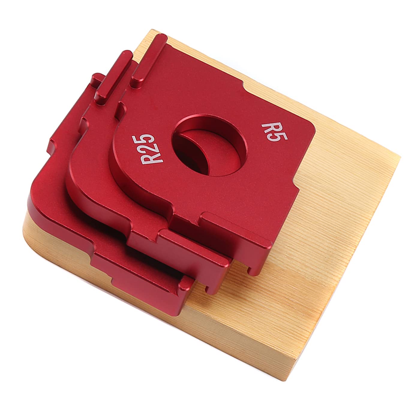 Jig Router Bit Templates R5 R10 R15 Woodworking Tools - Dettaglio