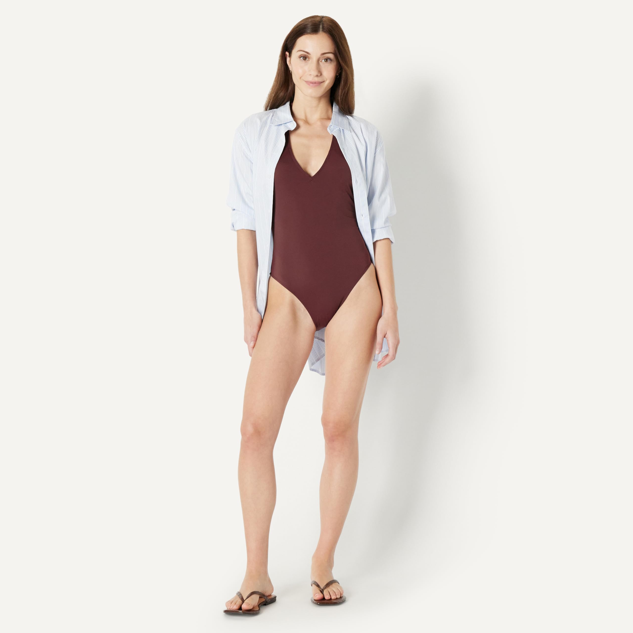 Amazon Essentials Donna Costume Intero Halter