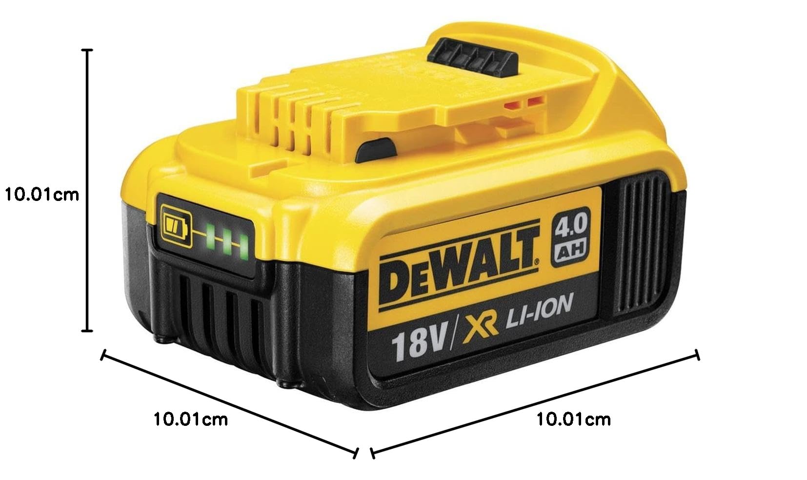 Dewalt DCB182 - Batería de Iones de Litio de 18 V y 4.0 Ah y Kit de Cargador DCB115