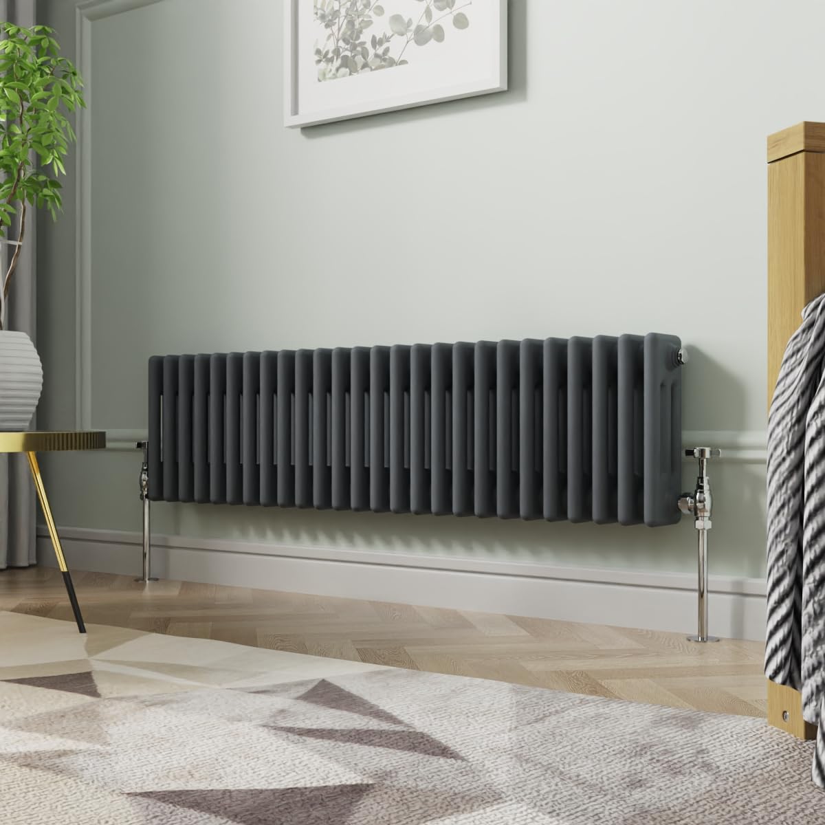 NRG 300 x 1190mm Column Radiators Horizontal Cast Iron Rads