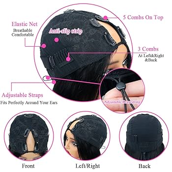 ぴんうぇい Amazon.com : Amznlady V Part Wigs Straight Brazilian Virgin