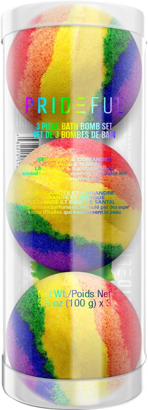 Prideful 3pc Bath Bomb Set (100gm X 3)