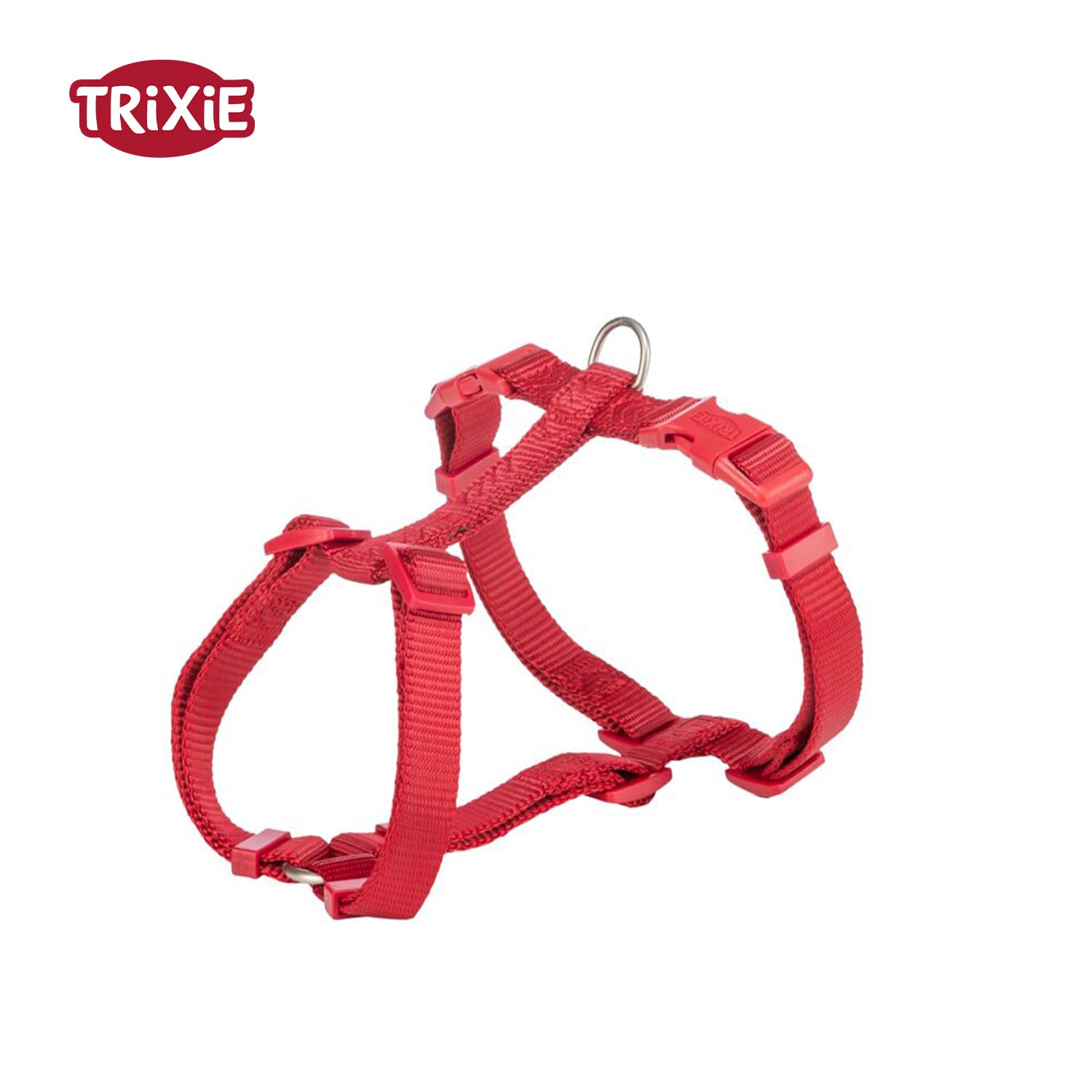 Trixie Uprząż XXS, 20–32 cm/10 mm, Czerwony