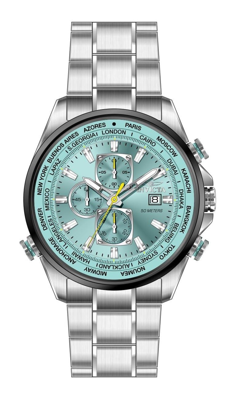 Invicta Aviator Men 50mm Quartz