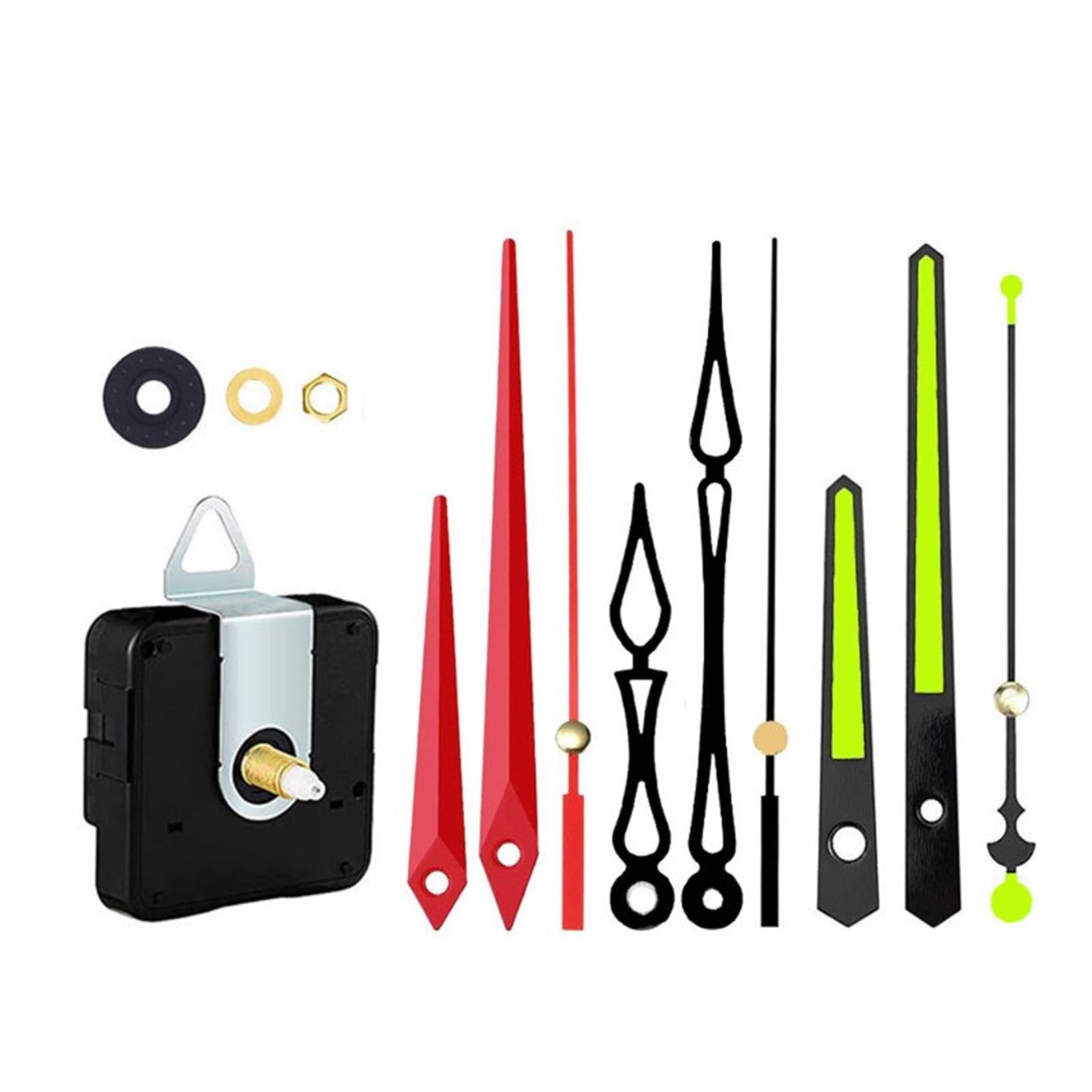 YPBEW Quiet and Accurate Clock Movement Replacement Clock Mechanism Easy Installation Set with Hands Watch Accessories