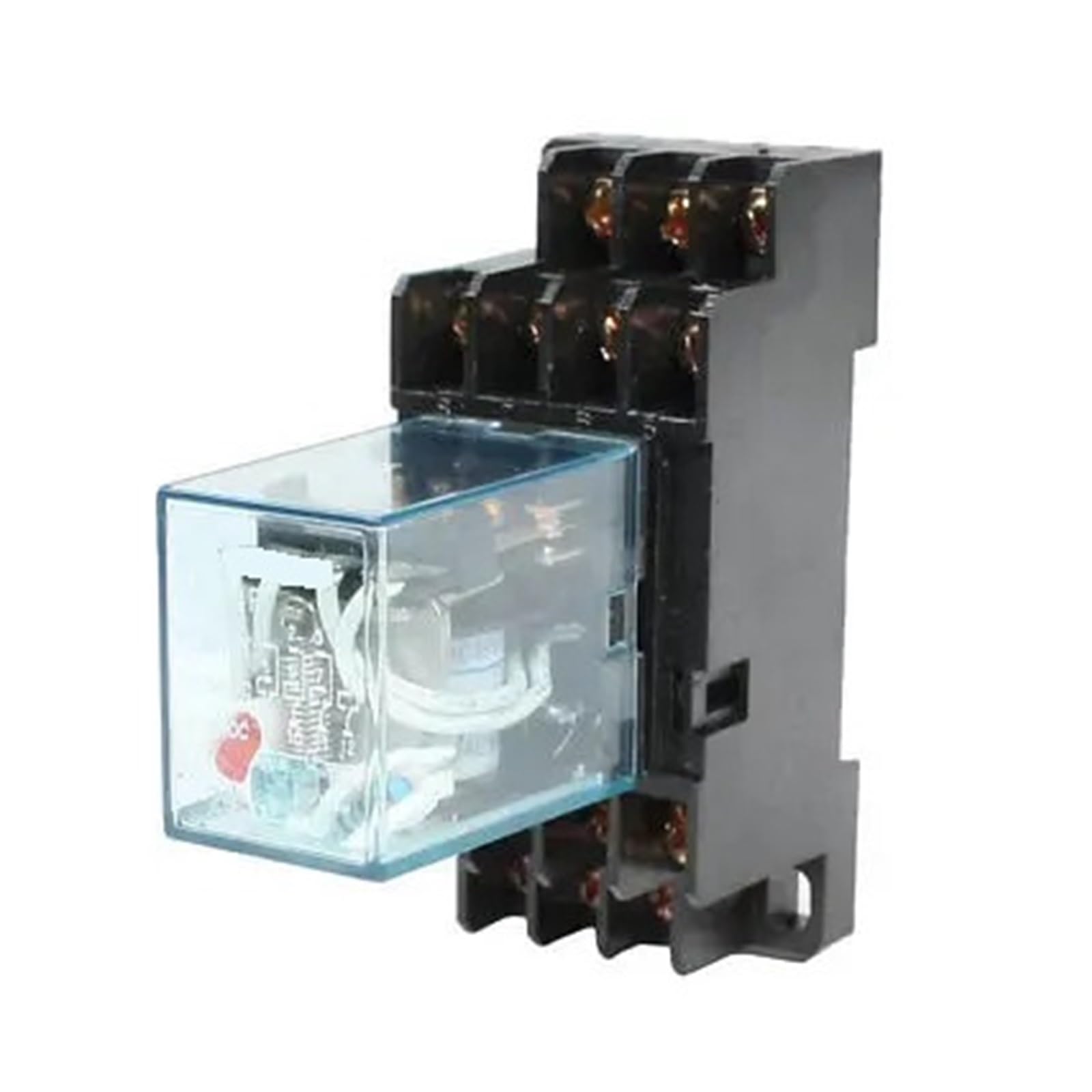 Relé de potencia electromagnético de 14 pines HH54P con base 3