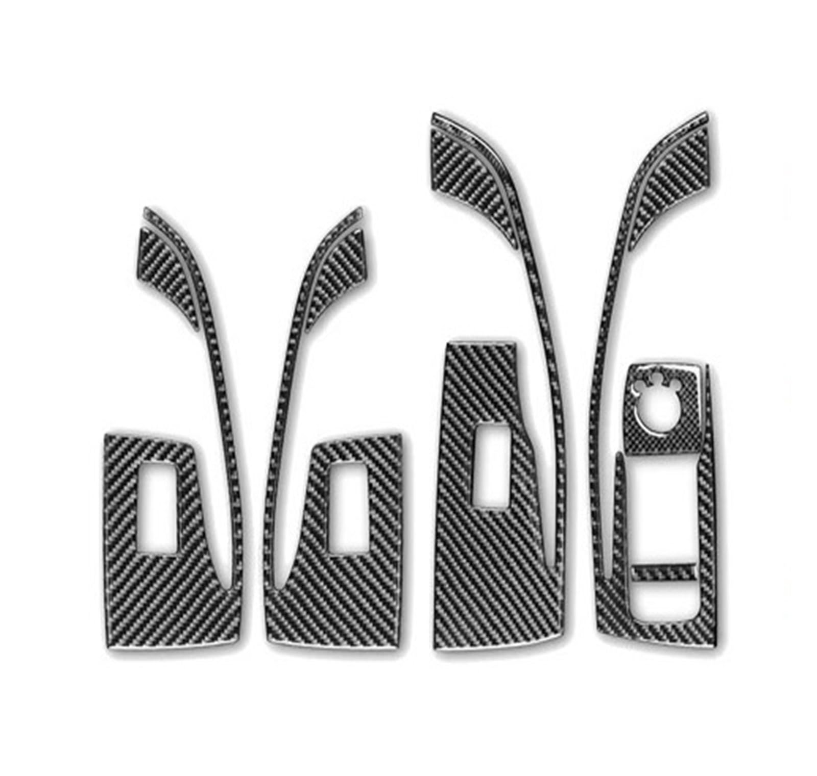 Interior Upgrade for Q3 2015 2016 2017 2018 Car Accessories Carbon Fiber Interior Sticker for Dashboard Center Console Gear Shift Panel Styling