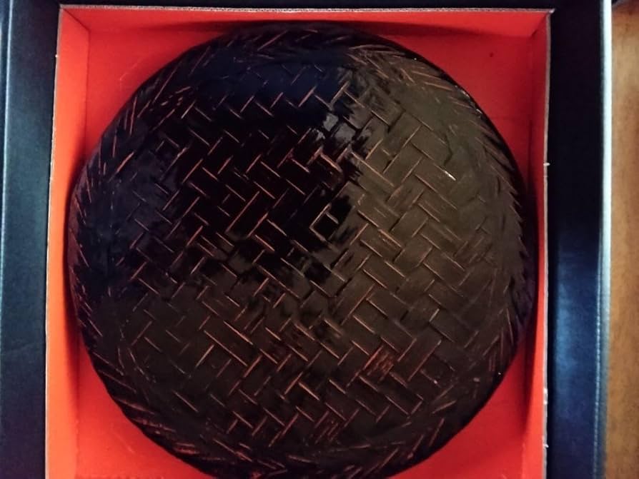 Amazon.co.jp: 籃胎漆器 丸盆(27cm)、菓子器(25cm)、茶托(12cm