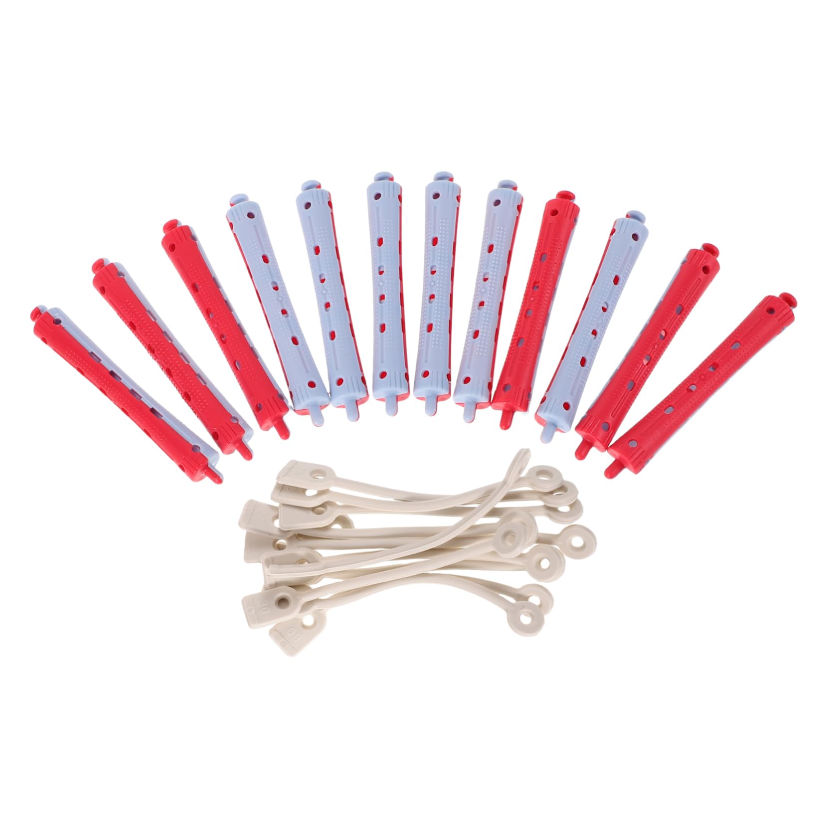 FOMIYES Efficient Hair Curling 12pcs Perm Rods Hairdressing Curling Tools Curls Portable Design