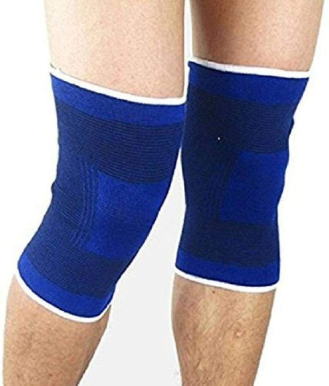 PRIMEBOX Blue Knee Support Protector For Men and Women Multi Use Sports Cricket, Badminton, Pain Relief 2