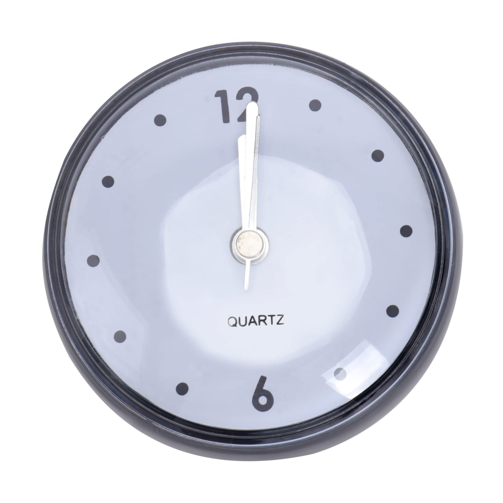 DOITOOL 1pc Bathroom Wall Clock Cup Mute Hanging Clock for Kitchen Easy to Read Display for Smooth Deep