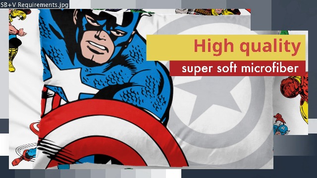 Avengers marvel disney housse de couette parure de lit 140x200 cm+taie 63x63 cm Avengers marvel disney housse de couette parure de lit 140x200 cm+taie 63x63 cm