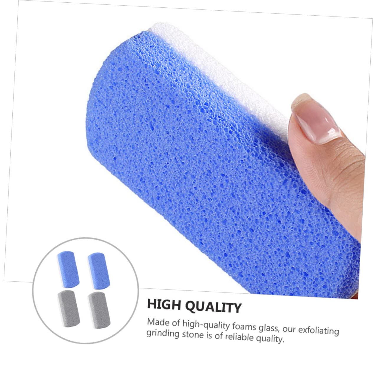 POPETPOP 16stücke Fußpflege Exfoliationswerkzeugen Effektive Hornhautentferner Und Fußfeilen Für Gesunde Füße Wiederverwendbar Und Modernem Design Grauweiß Und Blauweiß